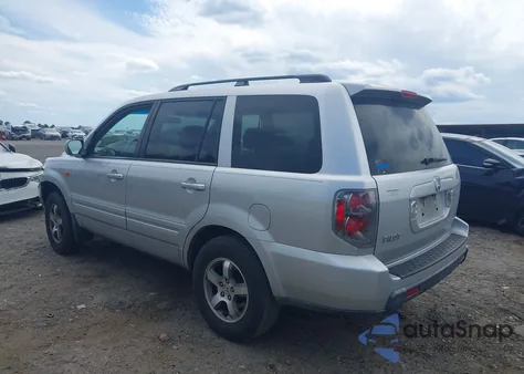 2007 Honda Pilot Ex-L из США, поврежденный, VIN 5FNYF28507B041043